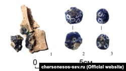 Объекты, найденные на раскопках в Севастополе
