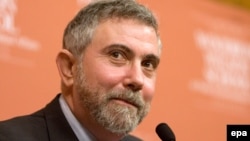 Princeton University professor and "New York Times" syndicated columnist Paul Krugman (file photo)