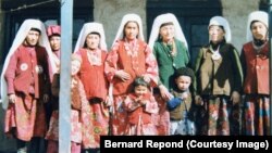 Кыргыз качкындары, Имит, Пакистан, 1979-жыл (Бернард Репонд тарткан сүрөт)