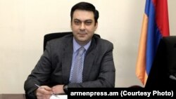 Первый заместитель министра транспорта и связи Армении Артур Аракелян