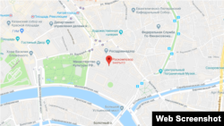 Московский офис Роскомнадзора на Google Maps