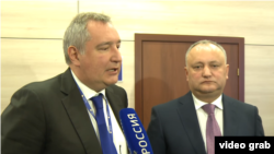 Dmitri Rogozin & Igor Dodon interview at Moscow