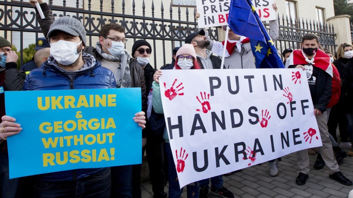 У Тбілісі відбулася акція на підтримку України