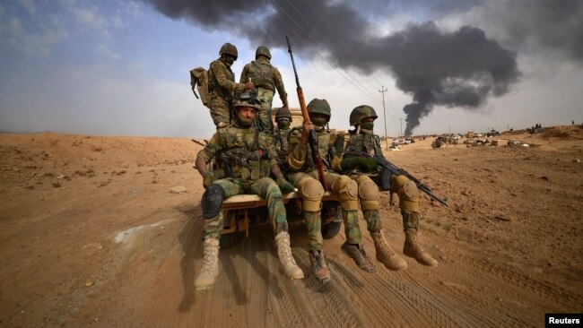 Şiə Xalq Səfərbərlik Qüvvələri Əl-Qaim şəhərinə doğru irəliləyir. 2017