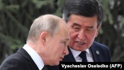 Владимир Путин и Сооронбай Жээнбеков