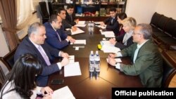 Фотография - пресс-служба Минюста Армении