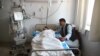 AFGHANISTAN --An Afghan Local Police militia who was injured in Taliban attack in Qala-e-Zal district of Kunduz province receives medical treatment at a hospital in Mazar-e-Sharif, Afghanistan, 09 June 2018