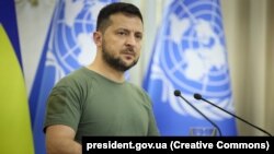 Украинанын президенти Владимир Зеленский