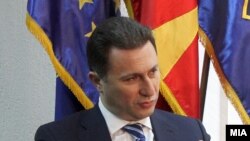 Македонскиот премиер Никола Груевски 