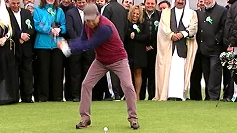 Uly Berdimuhamedow ABŞ-dan gelip, amerikan telekeçileri bilen duşuşygyny we golf-meýdançasyny gurmak islegini mälim etdi