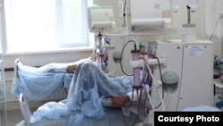Снимок сделан в Вологодской больнице во время эпидемии COVID-19