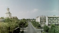 Бишкек (мурдагы Фрунзе) шаарынын 1967-жылдагы көрүнүшү.