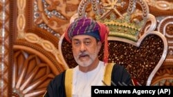 Омандын жаңы султаны Хайтам бен Тарик Ал-Саид. 11-январь, Маскат. 