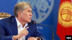 Президент Кыргызстана Алмазбек Атамбаев, 24 июля 2017 года