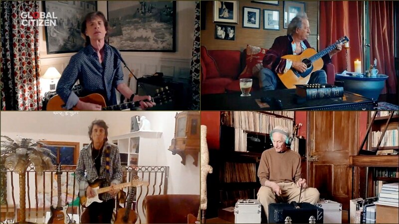 «The Rolling Stones» жаңы ырын карантин шартында чыгарды