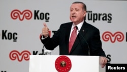 Претседателот на Турција Реџеп Таип Ердоган 