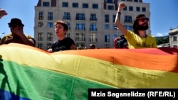 ჰომოფობიასა და ტრანსფობიასთან ბრძოლის საერთაშორისო დღე თბილისში 