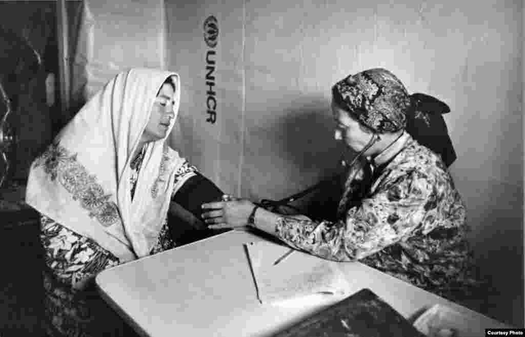 Camp Sakhi, in northern Afghanistan, built for the Tajik refugees in 1993 &nbsp;