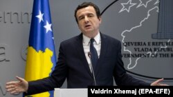 Premijer Kosova na dužnosti Aljbin Kurti