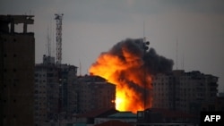 Воздушные удары по Газе, 23 августа 2014 года. 