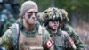 Канадські військові бойової групи eFP НАТО на військовій підготовці «Steel Brawler» поблизу Даугавпілса.Квітень 2020 року