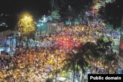 Акция протеста оппозиции. Каракас. 16 апреля 2013 года