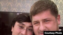 Ойбек Турсунов бо роҳбари Чеченистон Рамзан Қодиров