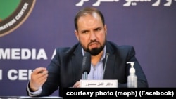 اکمل سمسور، سخنگوی وزارت صحت افغانستان