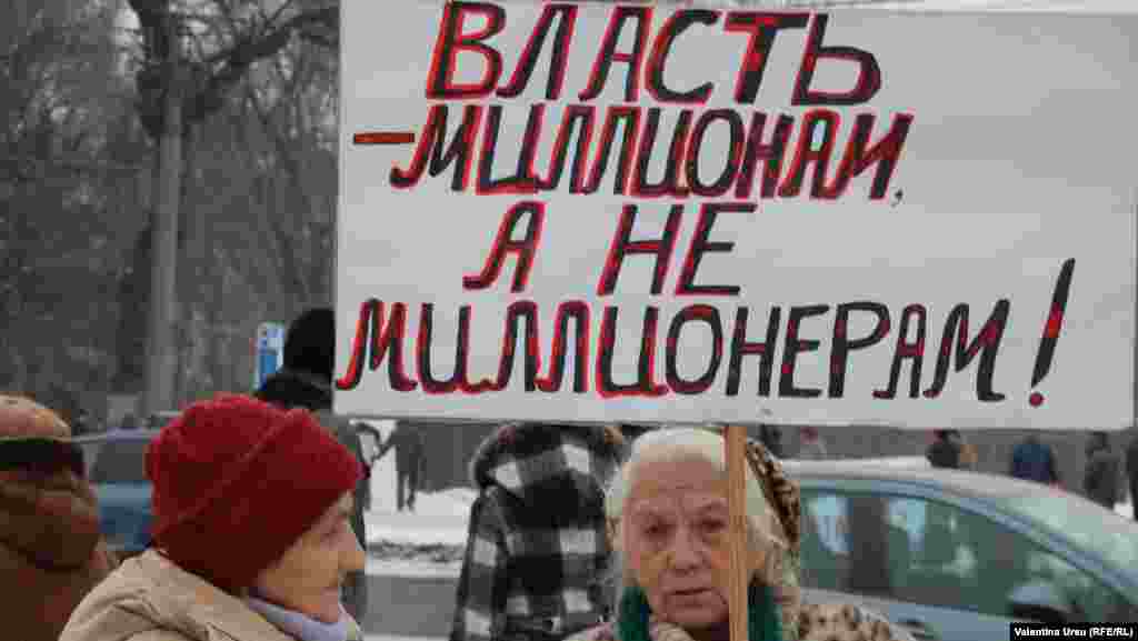 Moldova, Antigovernmental protest in Chisinau organized by the Committee for Defending the Constitution and Democracy, 12.02.2012