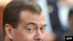 Russian President Dmitry Medvedev