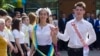 Шкільний вальс у виконанні випускників середньої загальноосвітньої школи №63 міста Києва. 28 травня 2016 року