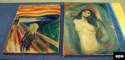 Картини «Крик» та «Мадонна» норвезького художника Едварда Мунка