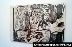 Ольга Ємельянова, картина з виставки «Десмургія». Дніпро, 6 червня 2019 року