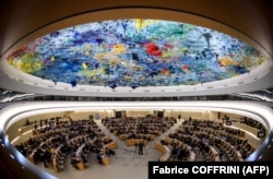 Заседание Совета ООН по правам человека в Женеве
