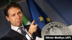 Italian Prime Minister Giuseppe Conte