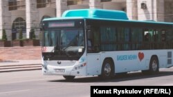 Автобус в Бишкеке. Иллюстративное фото.