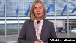 Представитель ЕС по внешней политике Федерика Могерини 