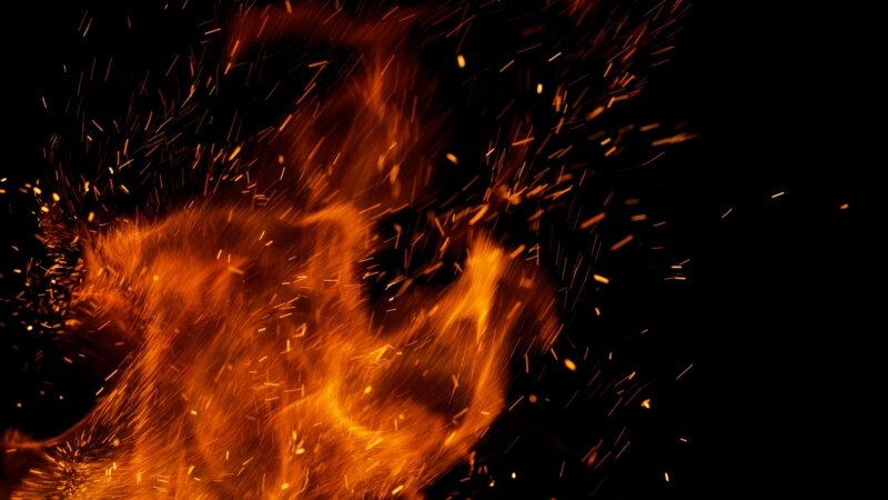 Пожар во Тетово, еден маж потешко повреден