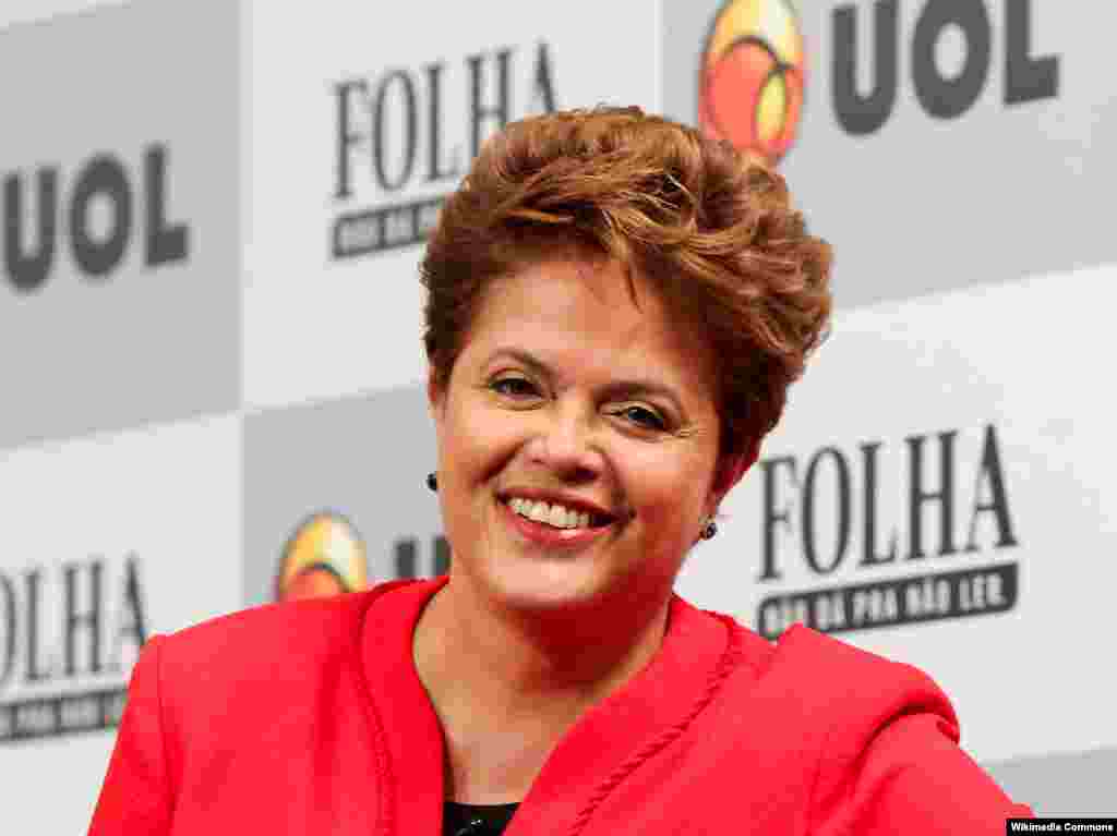 Дилма Русеф, президент Бразилии.