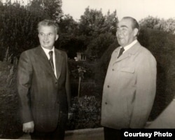 Leonid Brejnev și Nicolae Ceaușescu (Foto: Fototeca online a comunismului românesc)