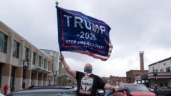 Protesti protiv postojećih restrikcija, Lansing, Mičigen, USA, 15 april 2020.