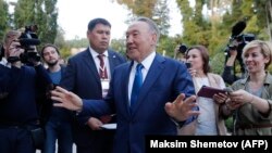 Президент Казахстана. Сочи, 12 октября 2017 года.
