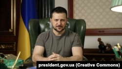 Presidenti i Ukrainës, Volodymyr Zelensky. 