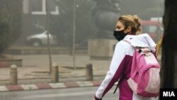 Архива: Загаден воздух, смог и магла во Скопје. 14.12.2017