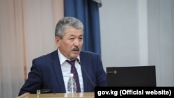 Министр финансов Адылбек Касымалиев.