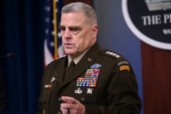 The chairman of the U.S. Joint Chiefs of Staff, General Mark Milley (file photo)