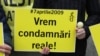 La un protest al Amnesty International în Chișinău
