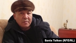 Нурлыбек Нургалиев, один из раненных во время Жанаозенских событий. Жанаозен, 7 декабря 2013 года.