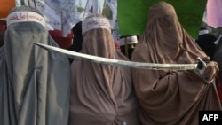 The Pakistani Taliban says its latest publication is intended to “provoke women of Islam to come forward and join the ranks of [the holy warriors] of Islam.” (file photo)