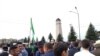 Митинг против договора о границе с Чечней. Магас, Ингушетия